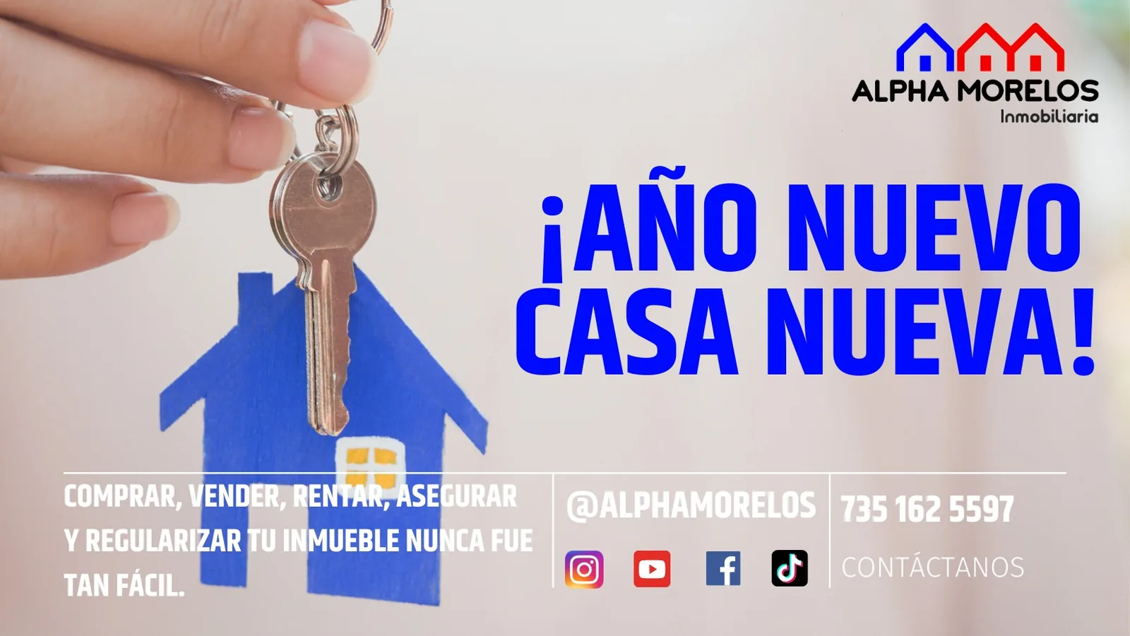 Año nuevo casa nueva ALPHA Morelos